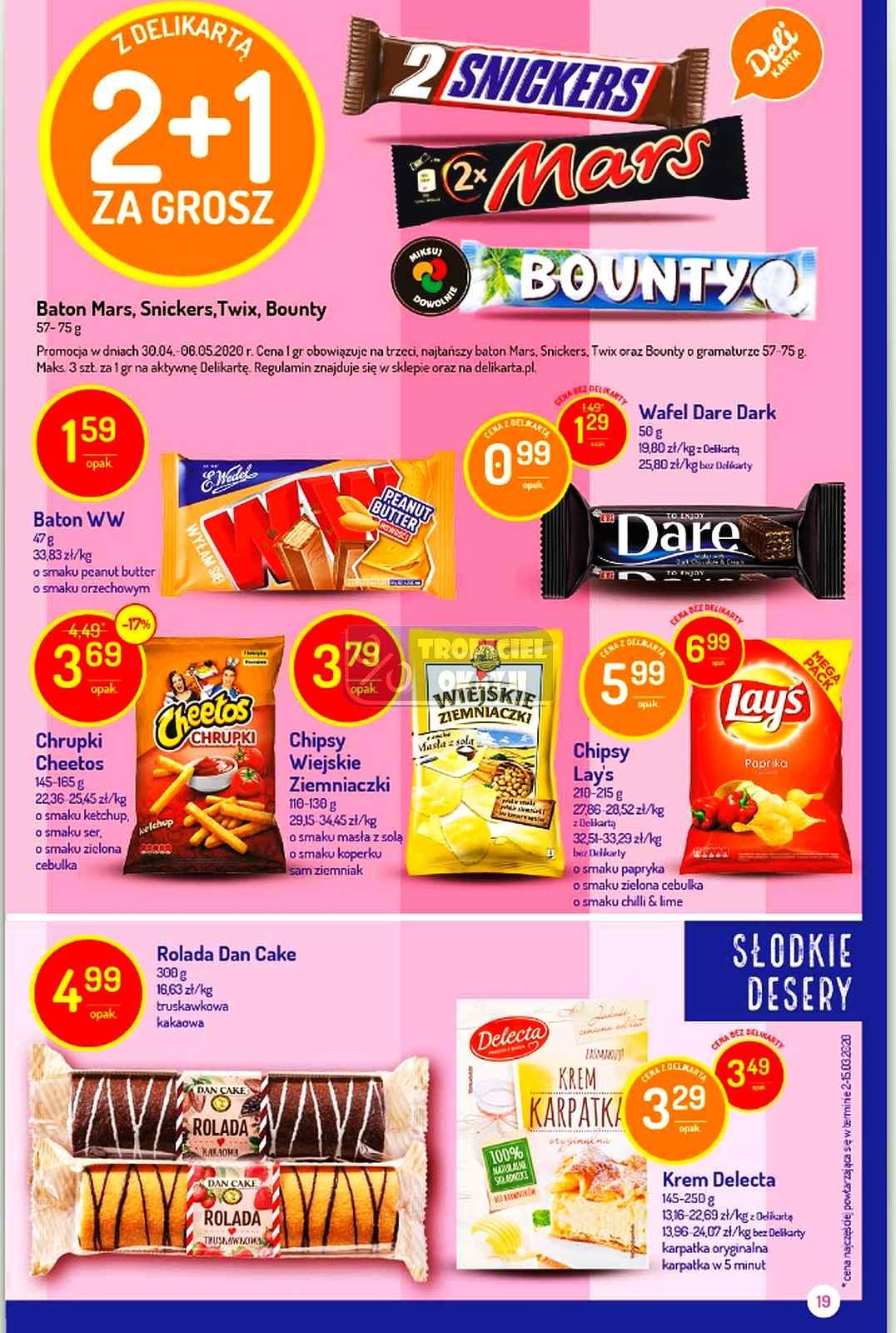 Gazetka promocyjna Delikatesy Centrum str. 19