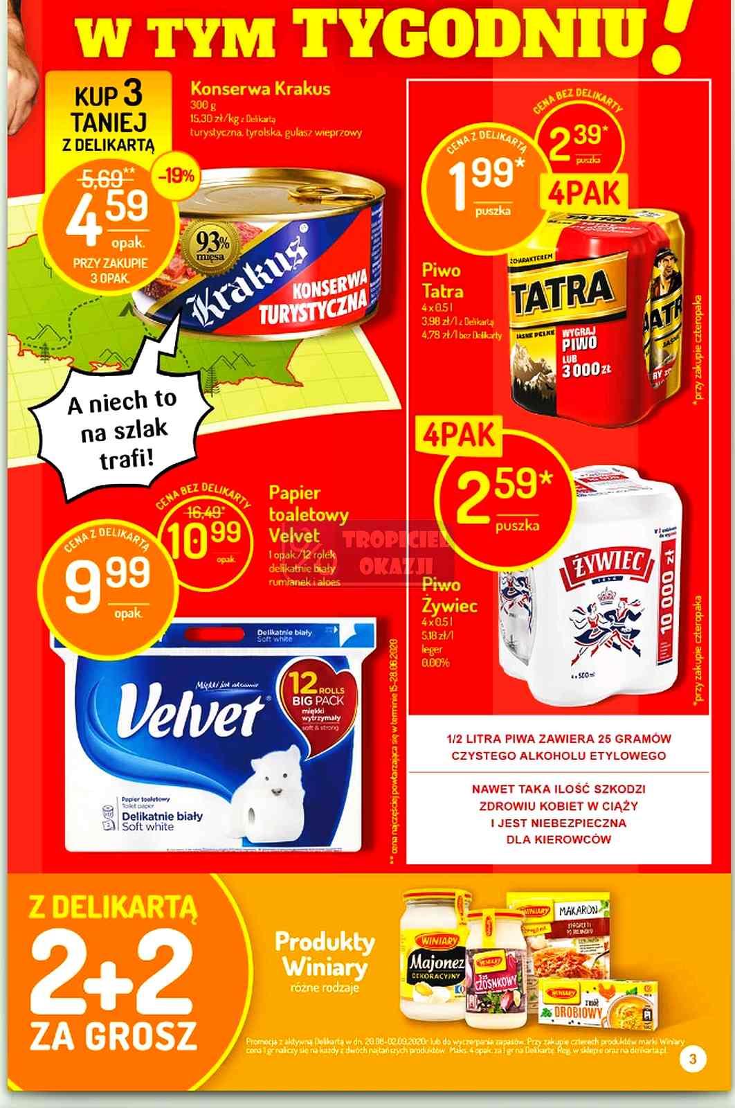 Gazetka promocyjna Delikatesy Centrum str. 3