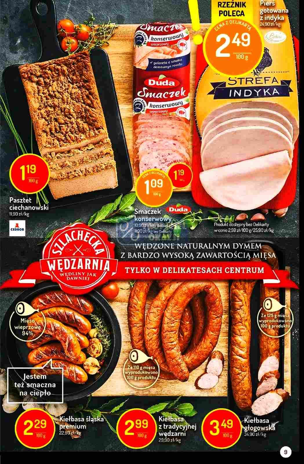 Gazetka promocyjna Delikatesy Centrum str. 9