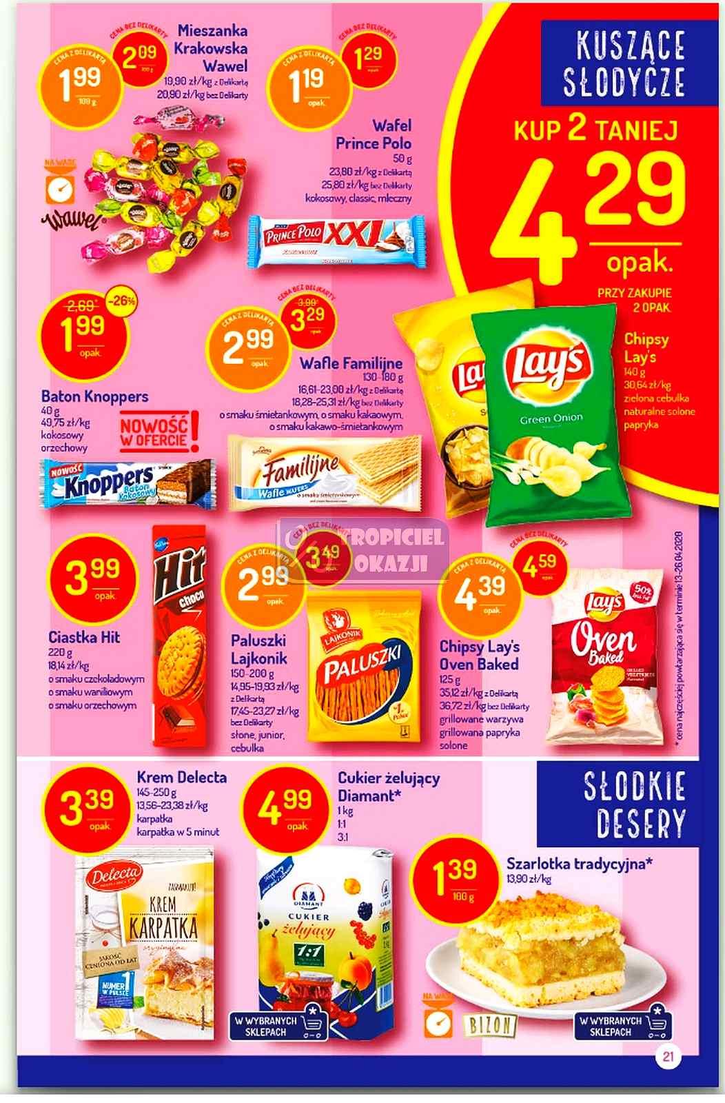 Gazetka promocyjna Delikatesy Centrum str. 21