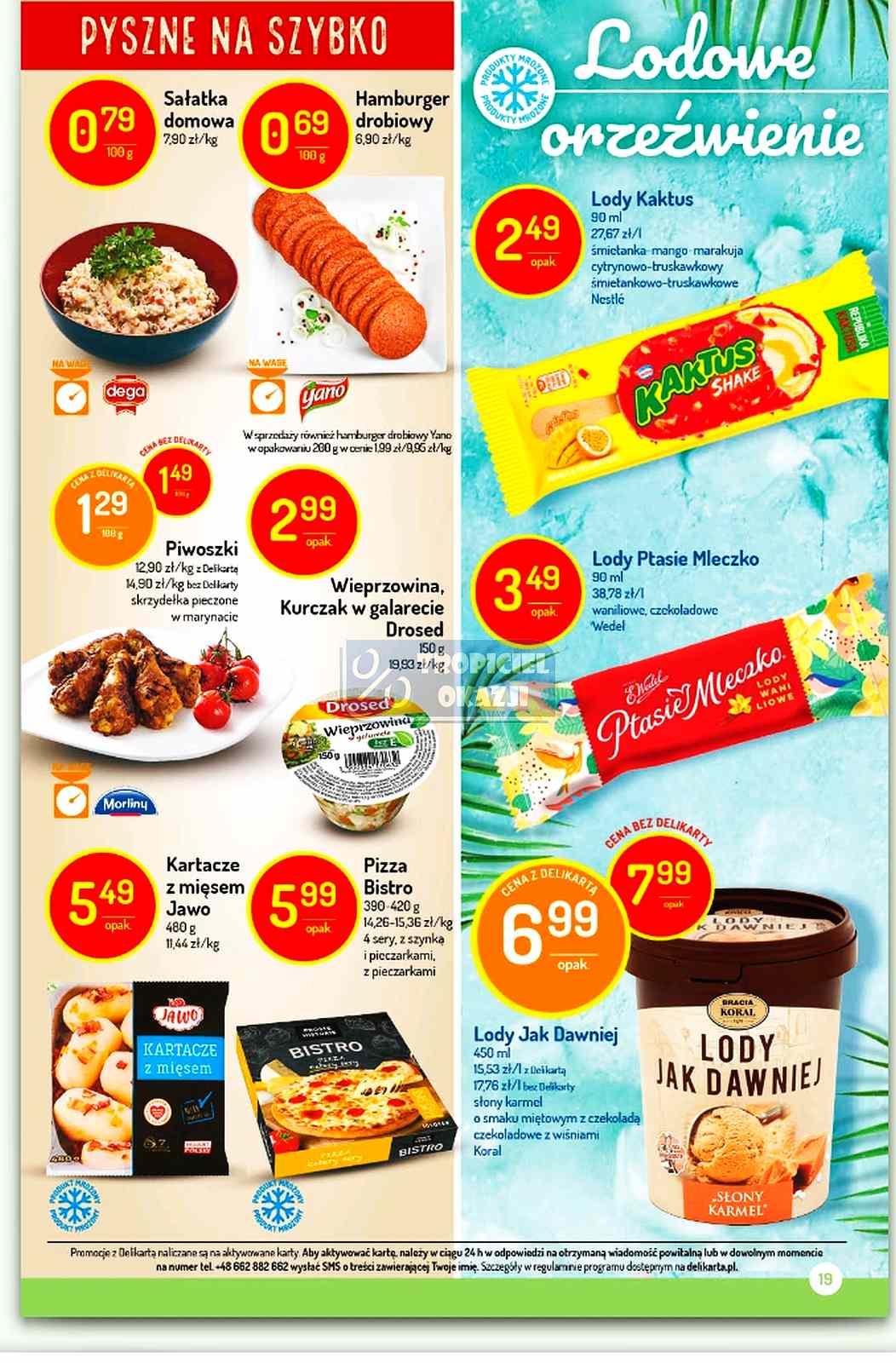 Gazetka promocyjna Delikatesy Centrum str. 19