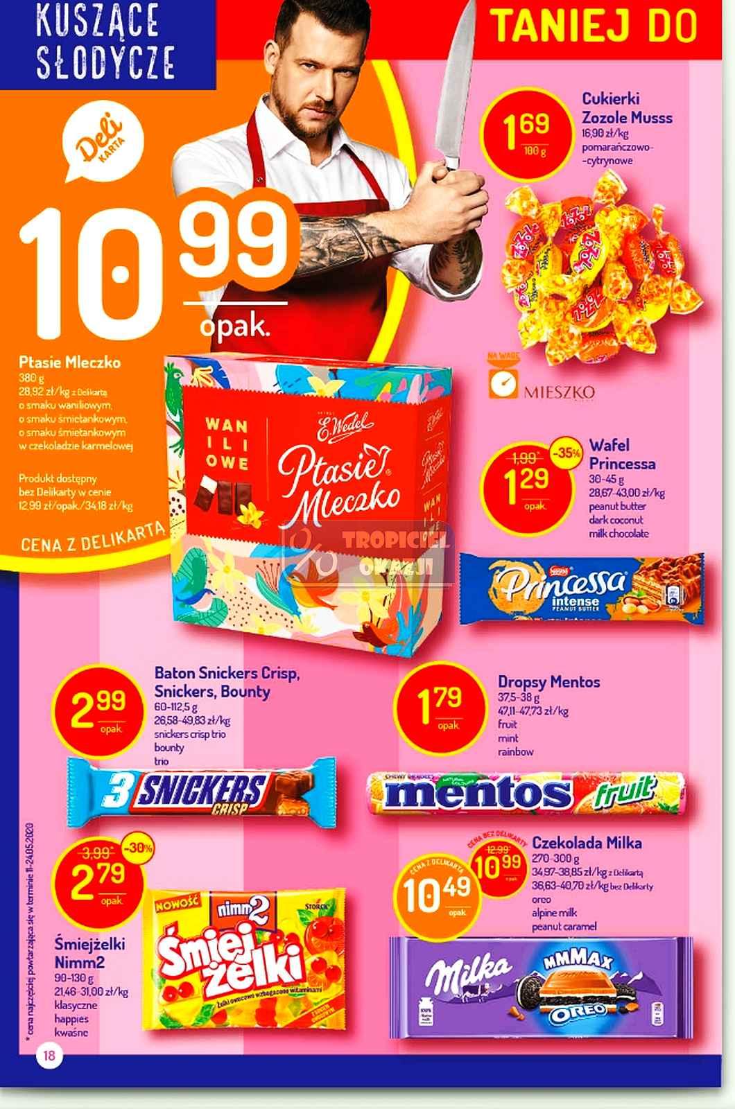 Gazetka promocyjna Delikatesy Centrum str. 18