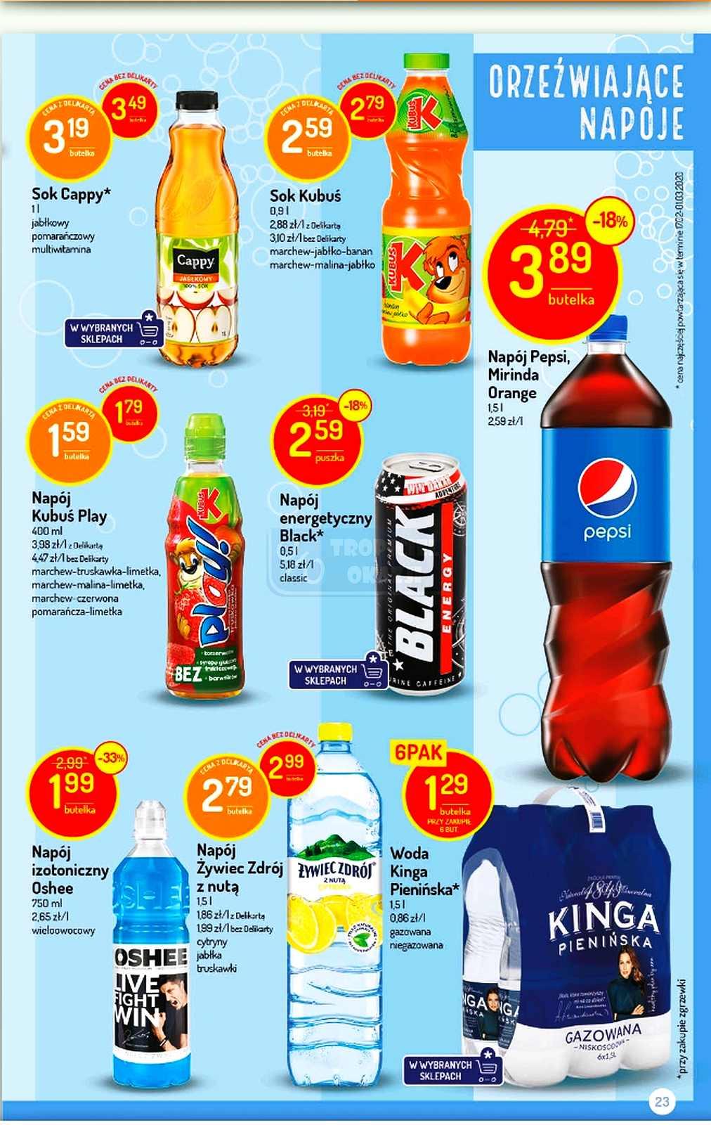 Gazetka promocyjna Delikatesy Centrum str. 23