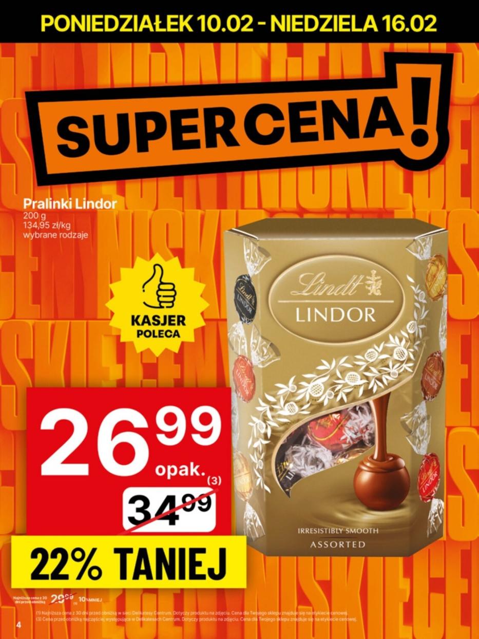 Gazetka promocyjna Delikatesy Centrum str. 4