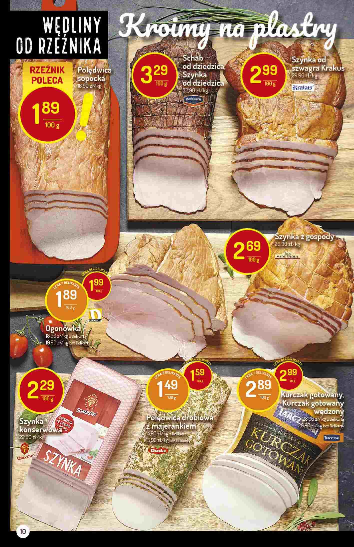 Gazetka promocyjna Delikatesy Centrum str. 10