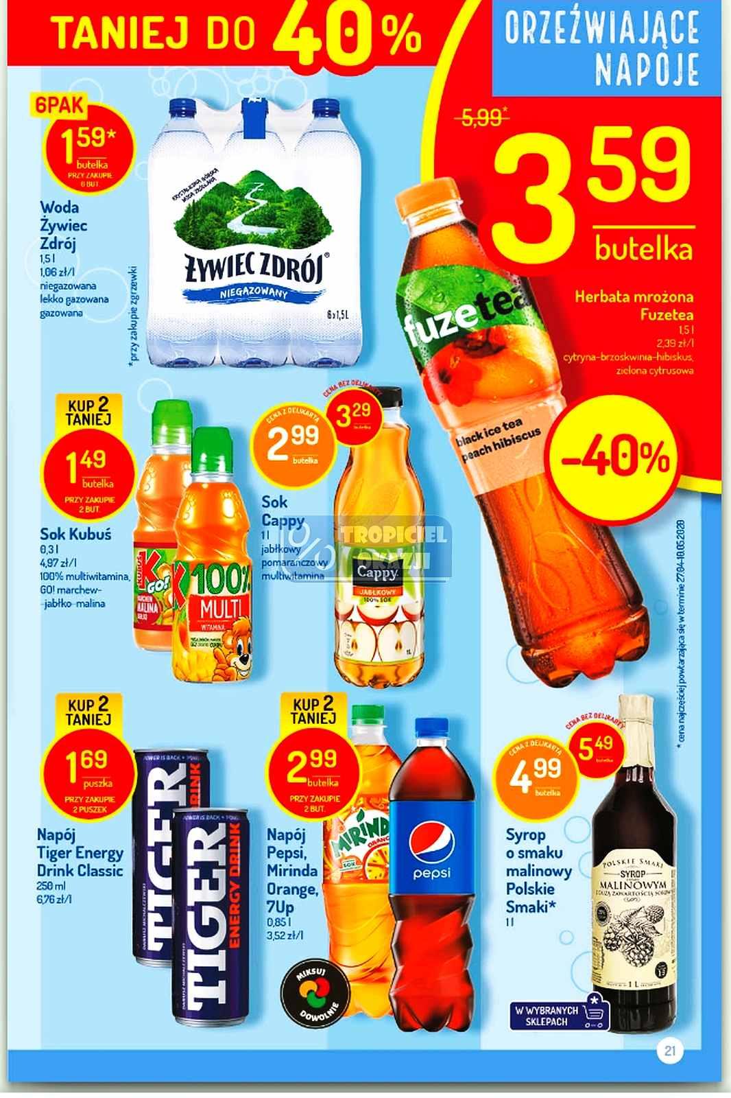 Gazetka promocyjna Delikatesy Centrum str. 21