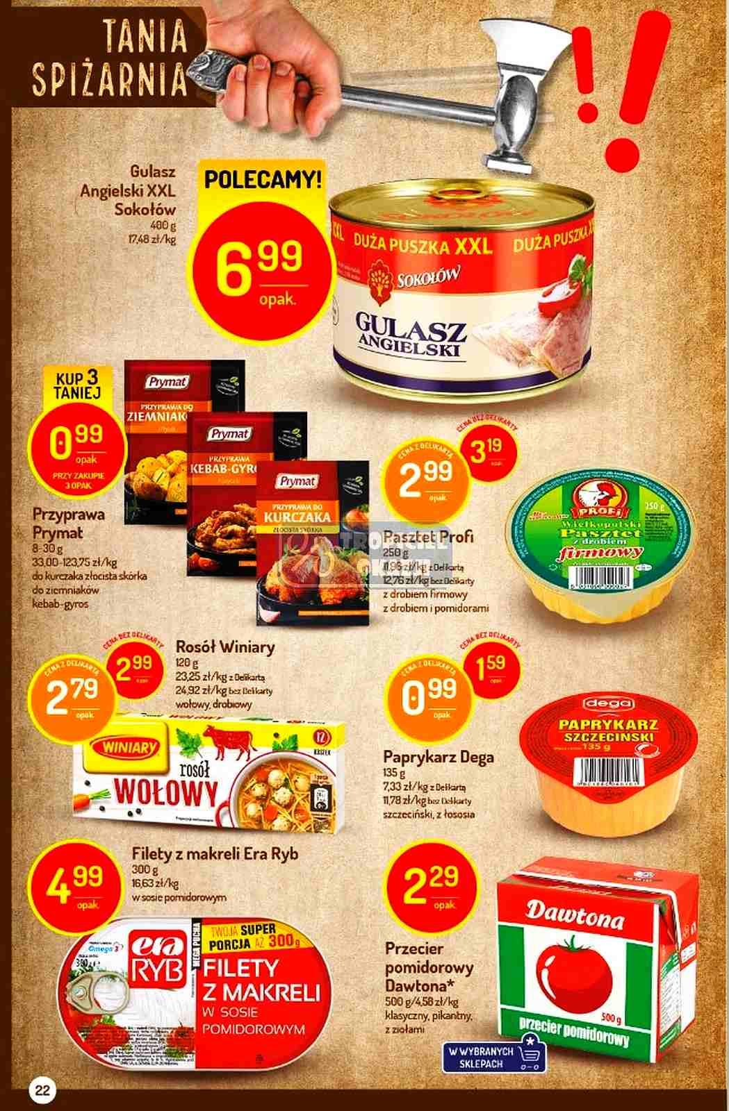 Gazetka promocyjna Delikatesy Centrum str. 22