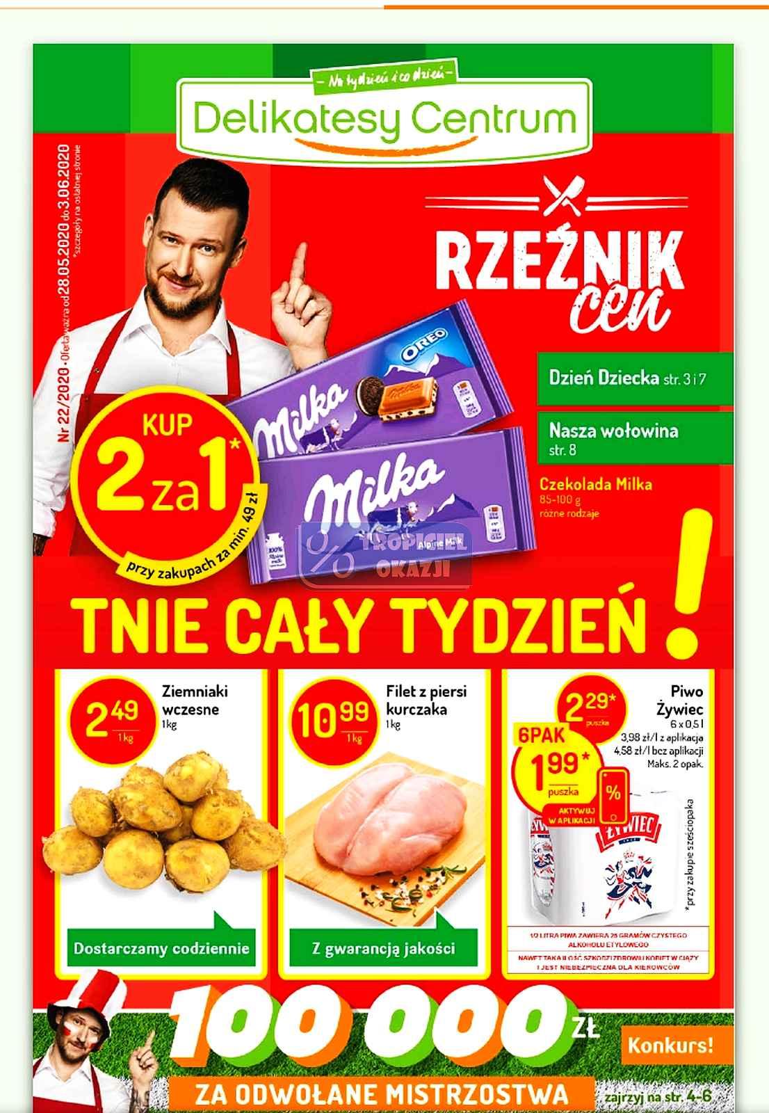 Gazetka promocyjna Delikatesy Centrum str. 1