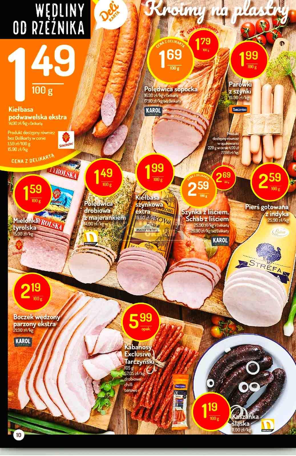 Gazetka promocyjna Delikatesy Centrum str. 10