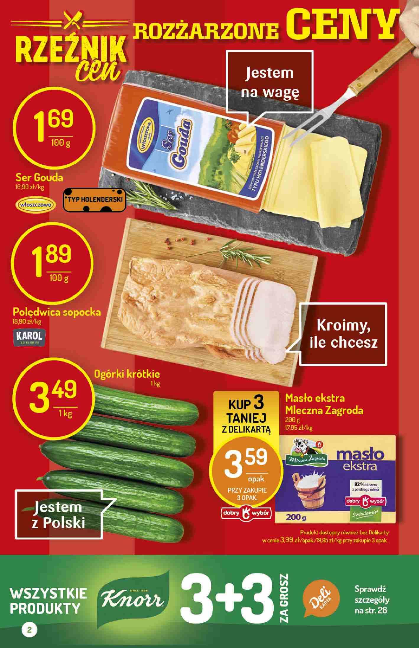 Gazetka promocyjna Delikatesy Centrum str. 2