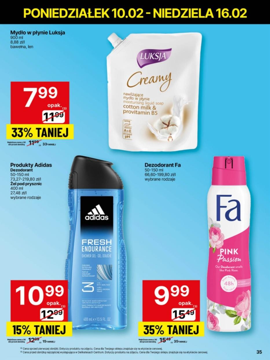 Gazetka promocyjna Delikatesy Centrum str. 35