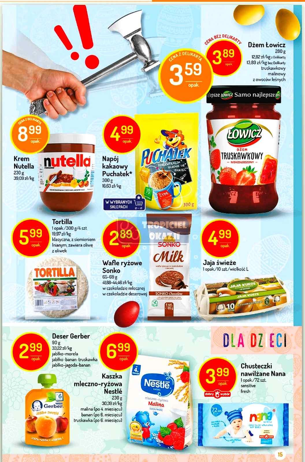 Gazetka promocyjna Delikatesy Centrum str. 15