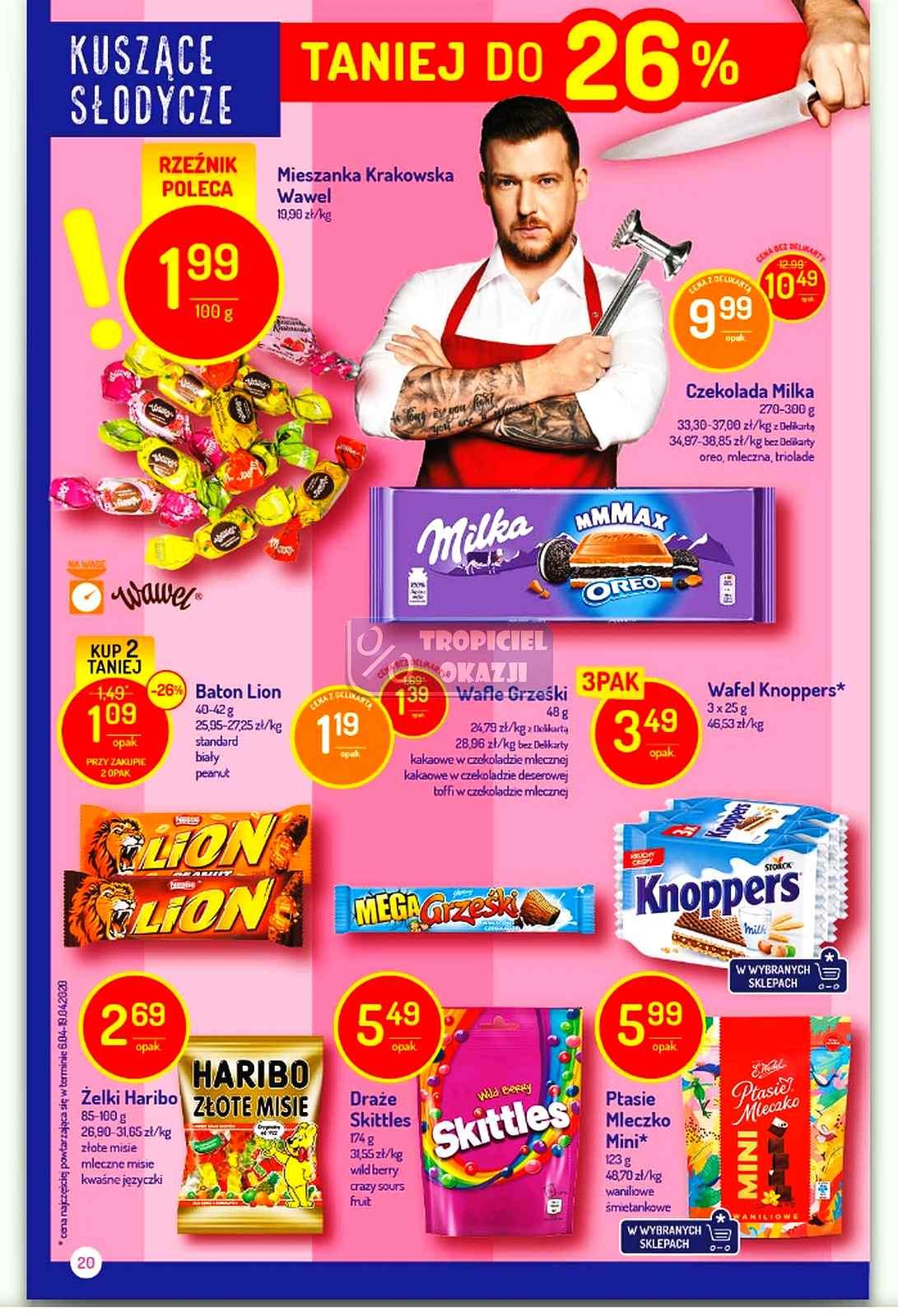 Gazetka promocyjna Delikatesy Centrum str. 20