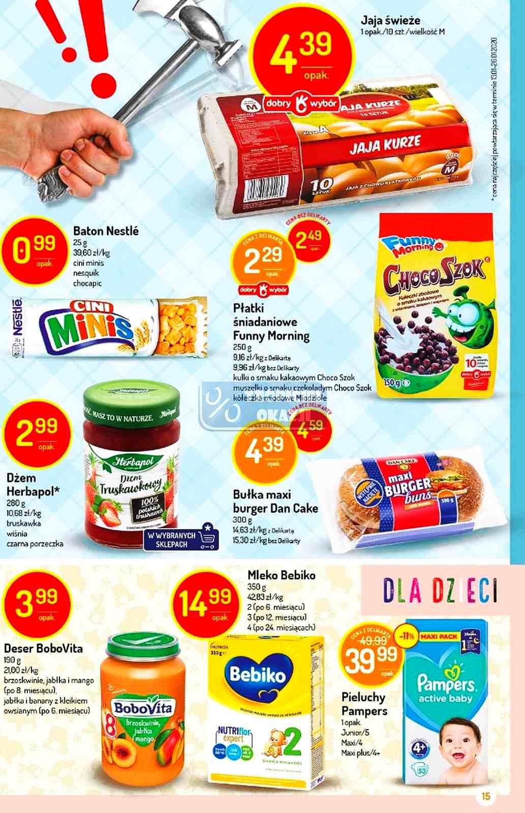 Gazetka promocyjna Delikatesy Centrum str. 15