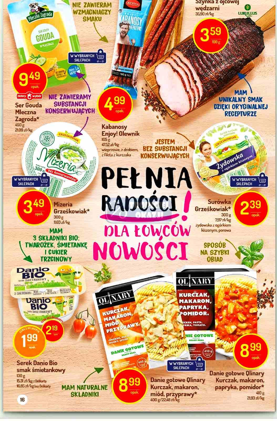 Gazetka promocyjna Delikatesy Centrum str. 16