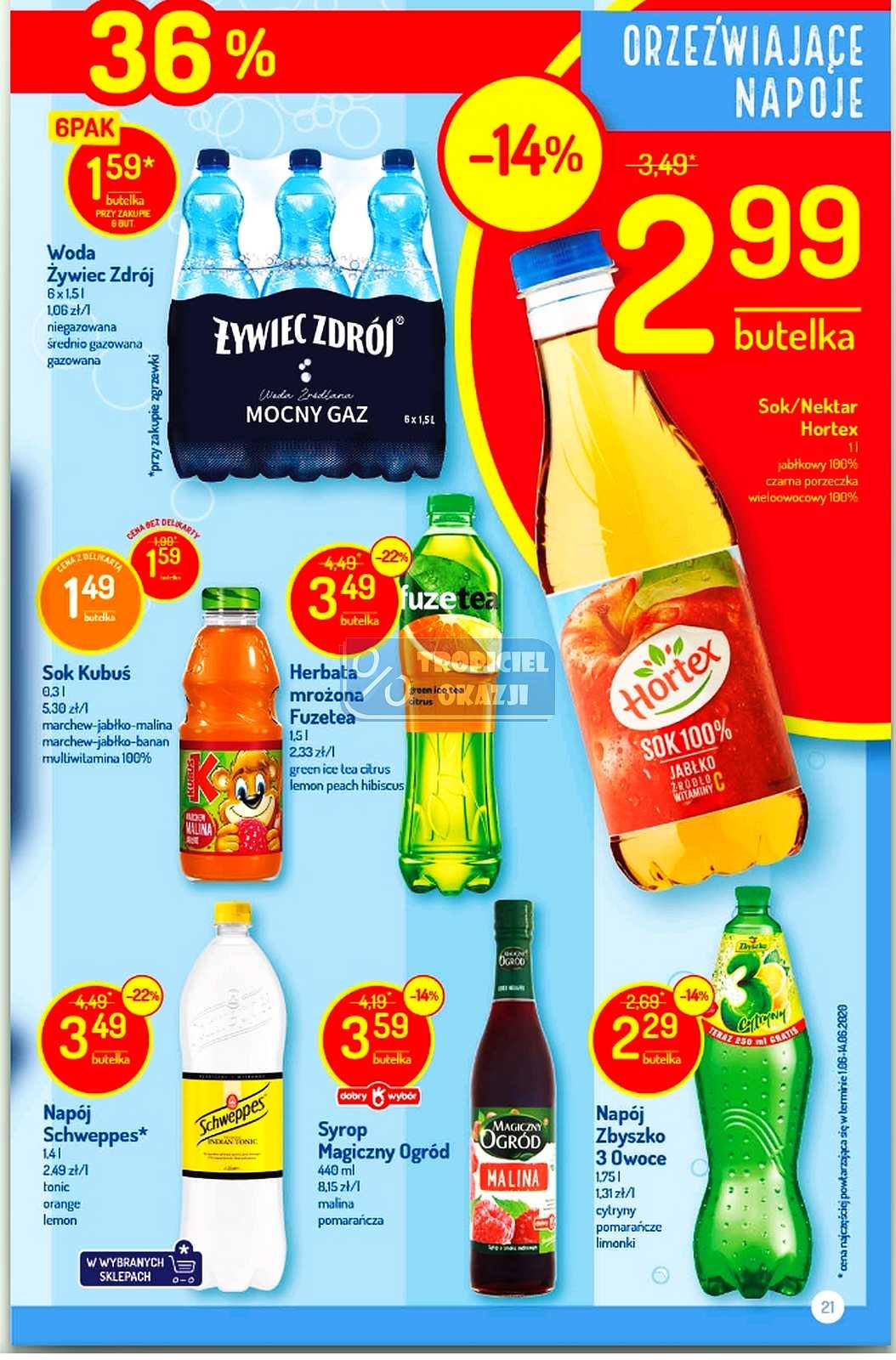 Gazetka promocyjna Delikatesy Centrum str. 21