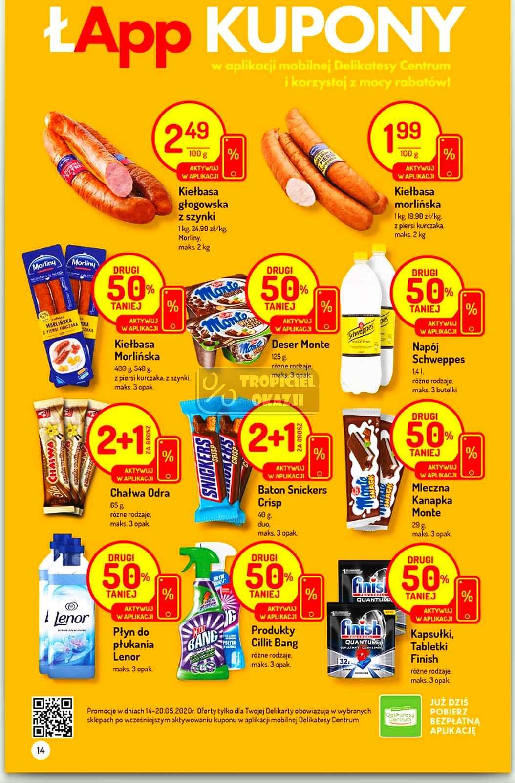 Gazetka promocyjna Delikatesy Centrum str. 14