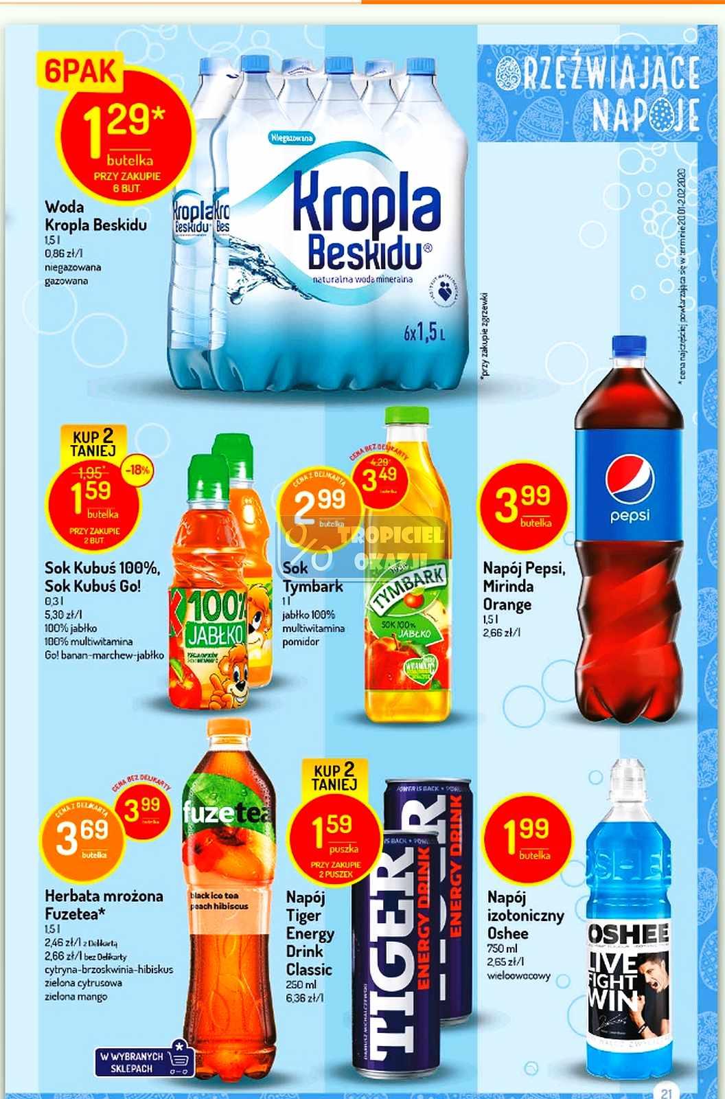 Gazetka promocyjna Delikatesy Centrum str. 21