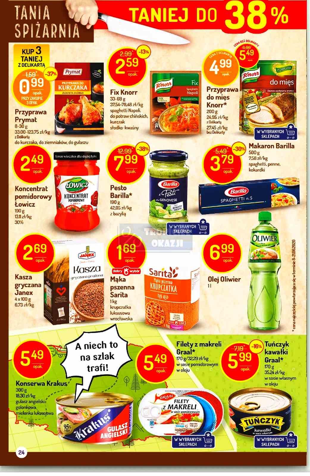 Gazetka promocyjna Delikatesy Centrum str. 24