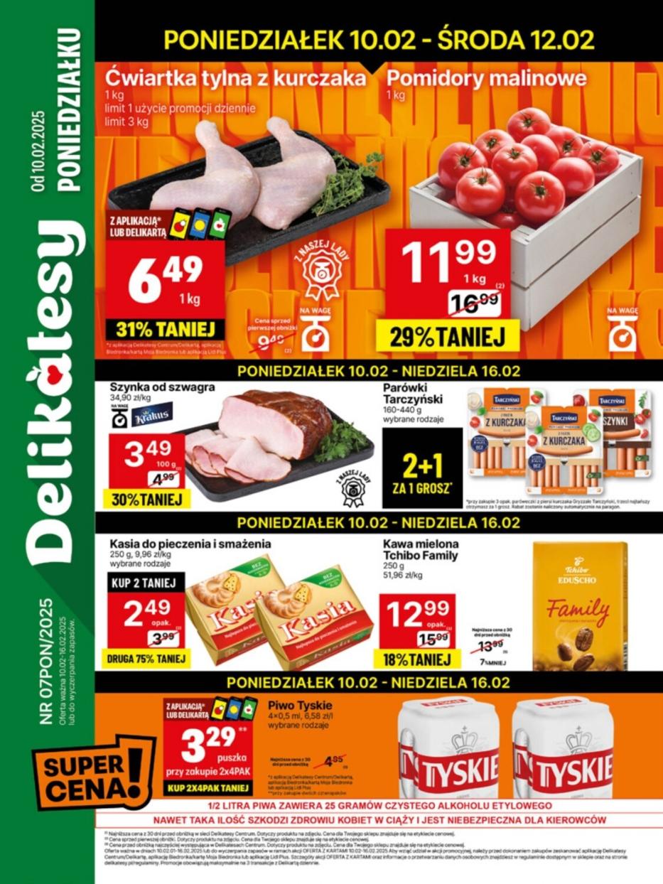 Gazetka promocyjna Delikatesy Centrum str. 1