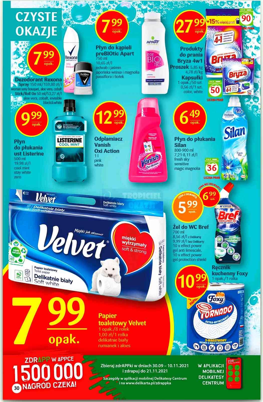 Gazetka promocyjna Delikatesy Centrum str. 30