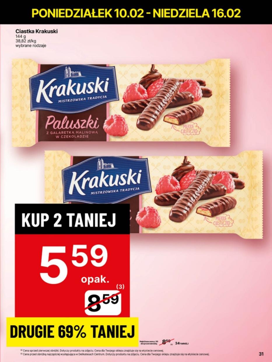Gazetka promocyjna Delikatesy Centrum str. 31