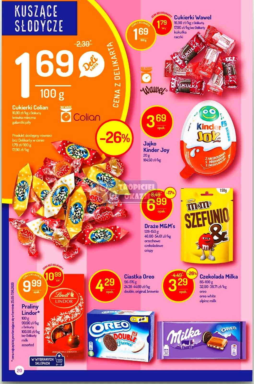 Gazetka promocyjna Delikatesy Centrum str. 20