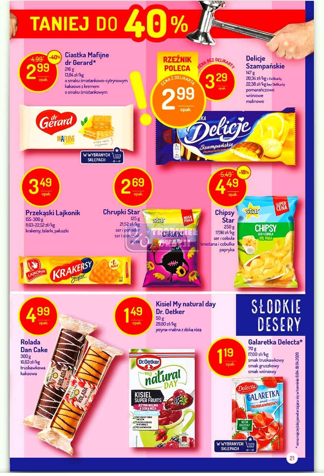 Gazetka promocyjna Delikatesy Centrum str. 21