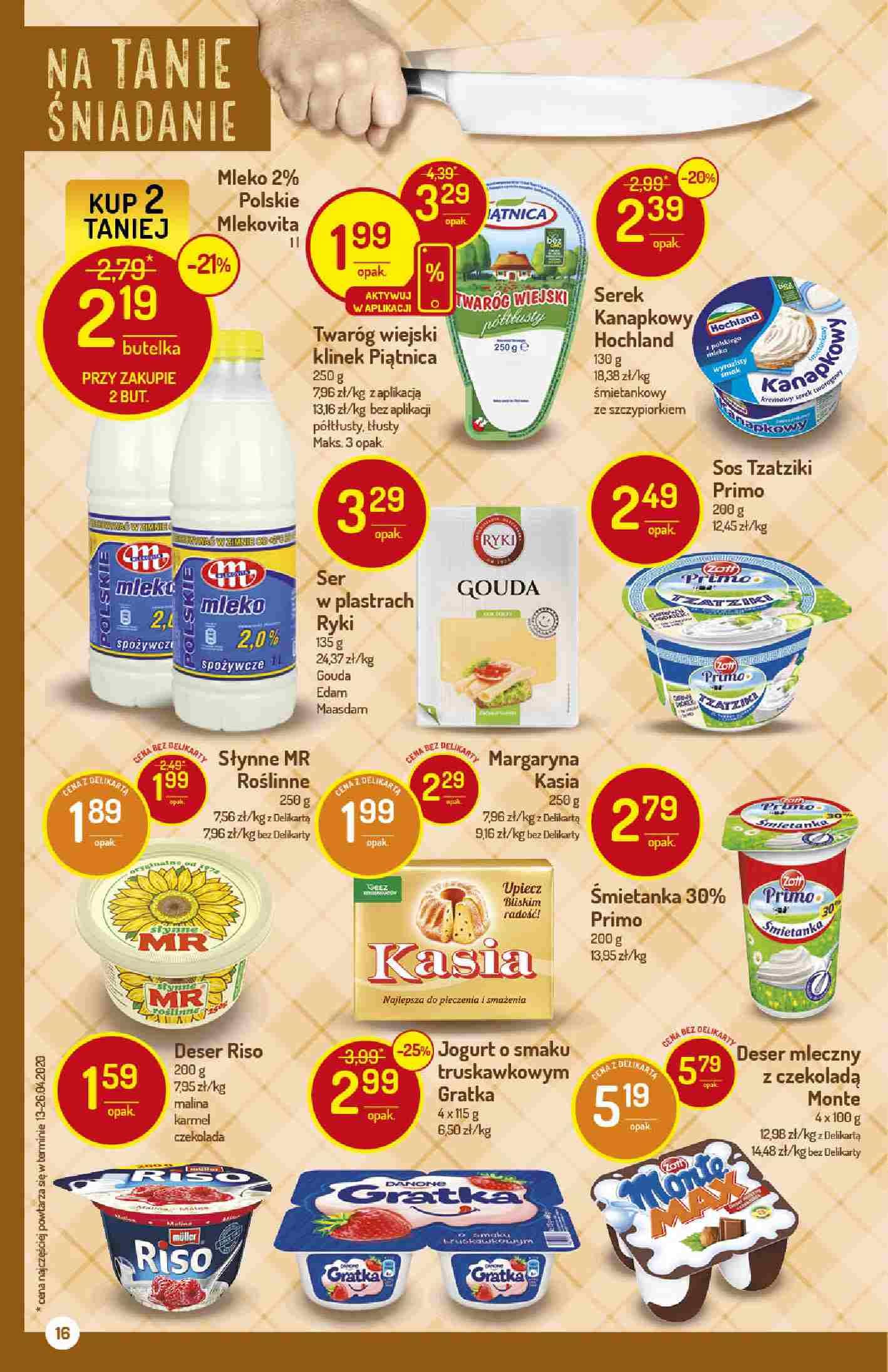 Gazetka promocyjna Delikatesy Centrum str. 16