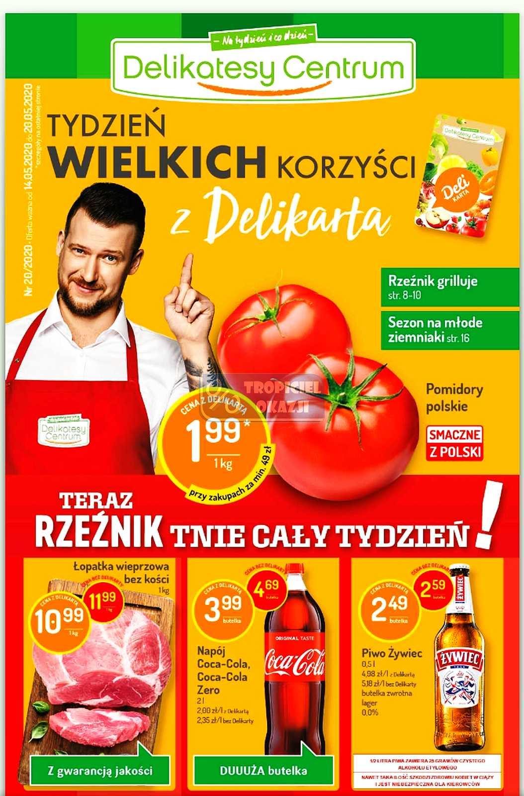 Gazetka promocyjna Delikatesy Centrum str. 1