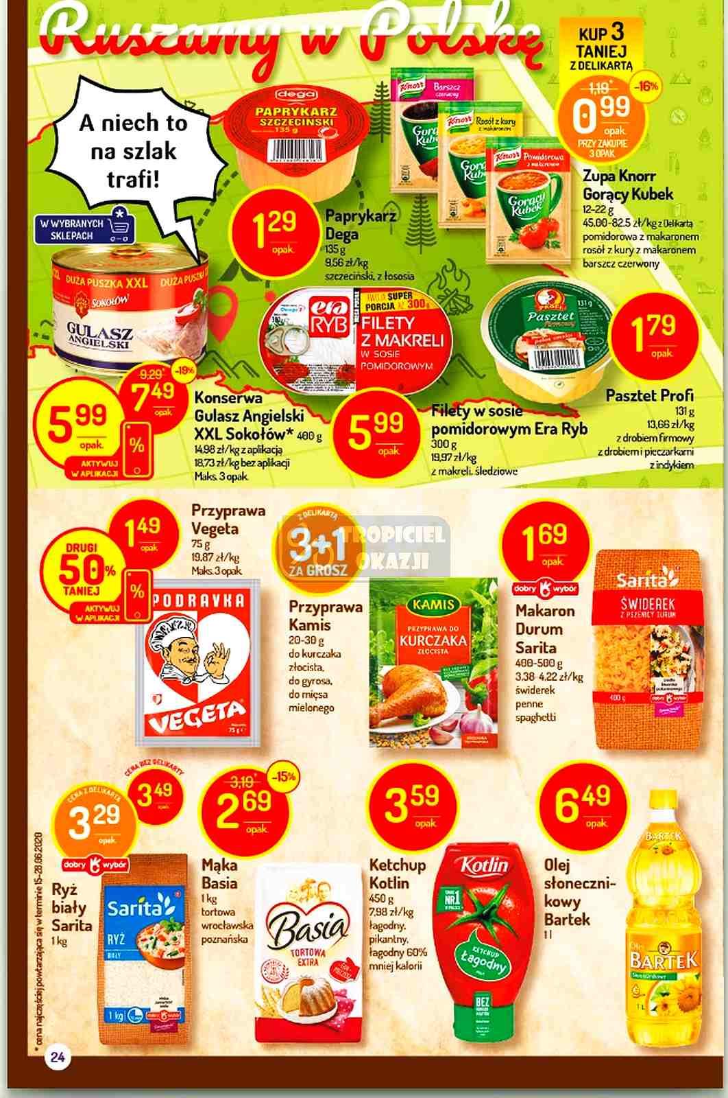 Gazetka promocyjna Delikatesy Centrum str. 24