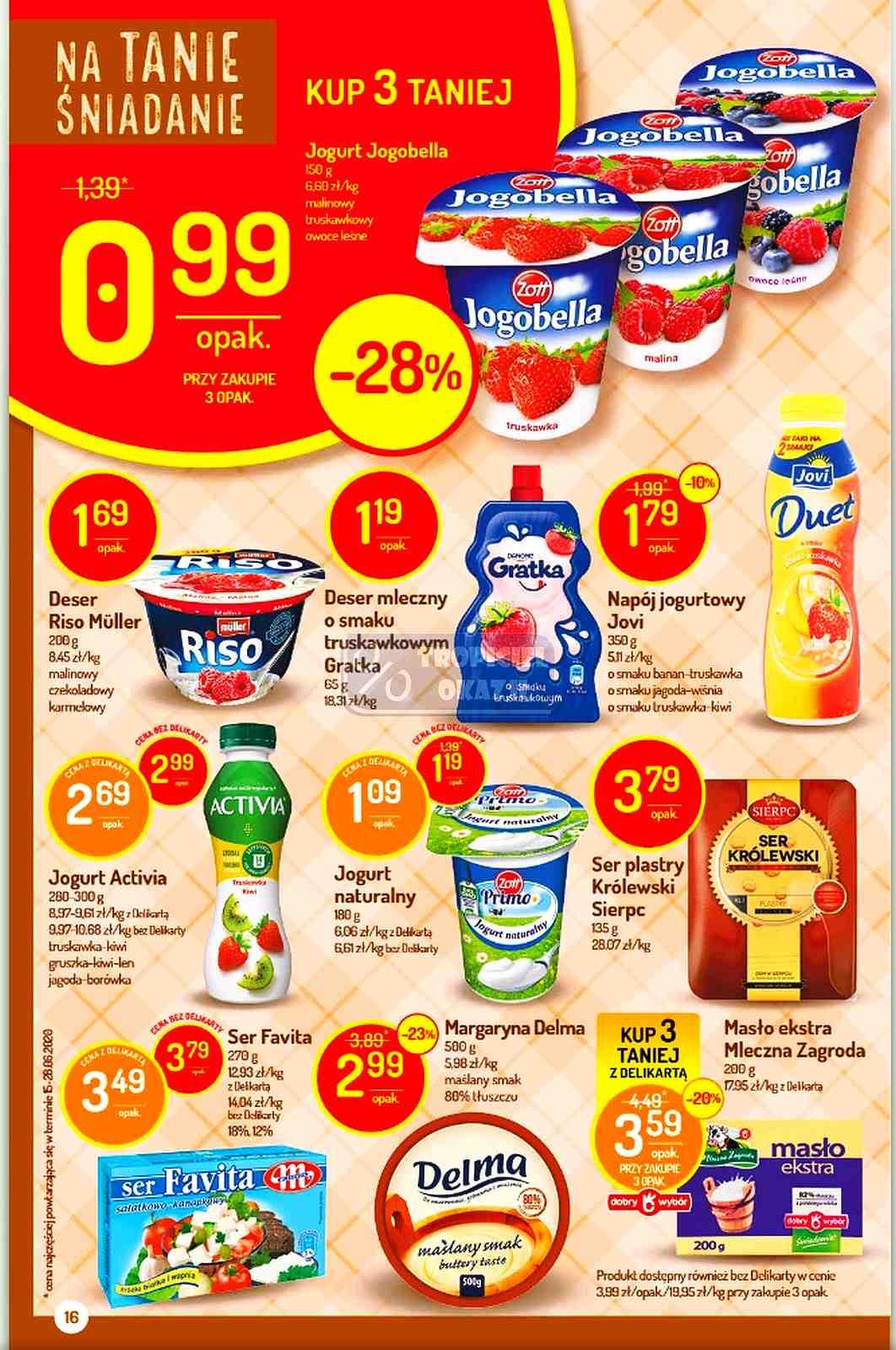 Gazetka promocyjna Delikatesy Centrum str. 16