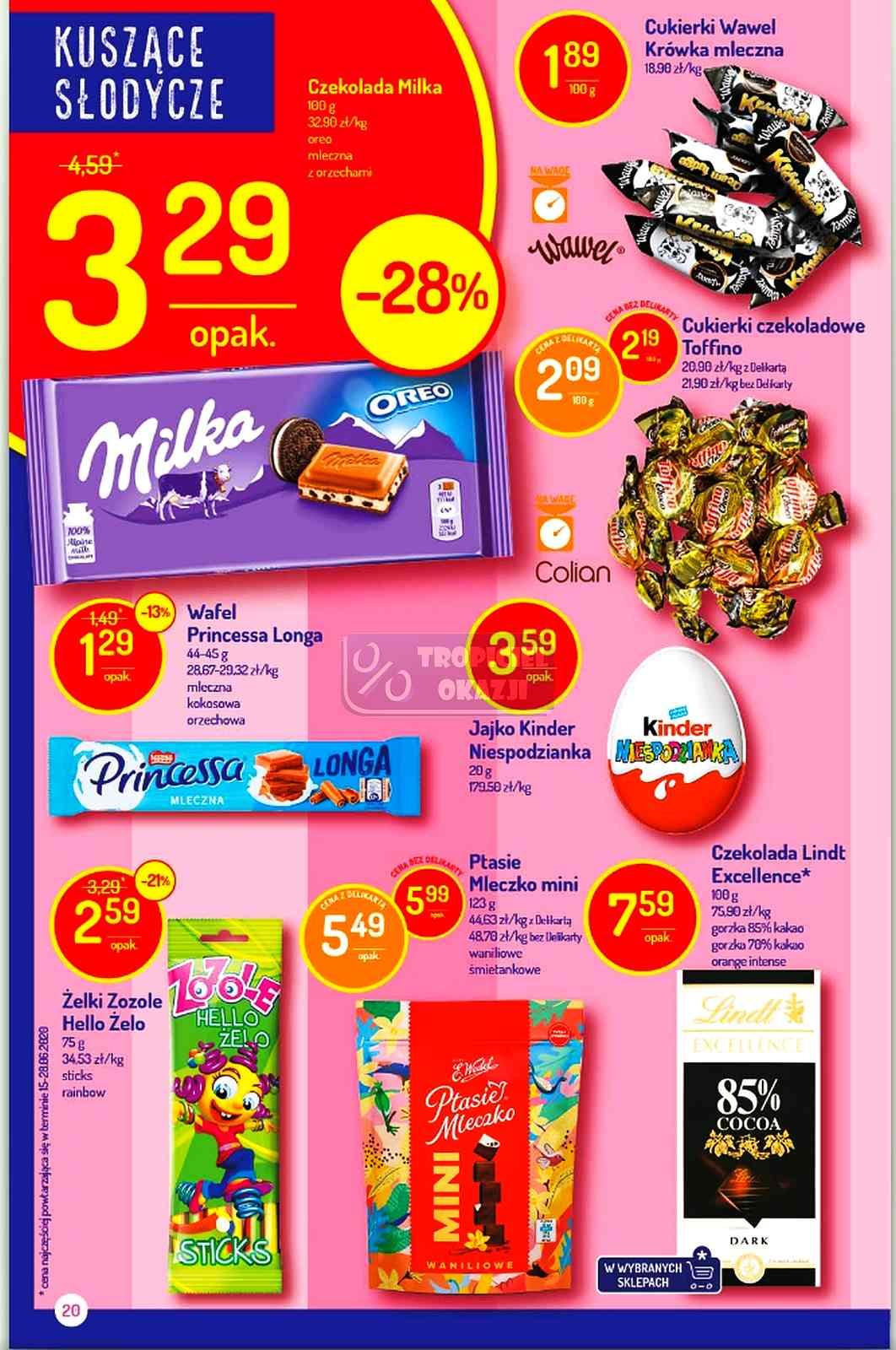 Gazetka promocyjna Delikatesy Centrum str. 20