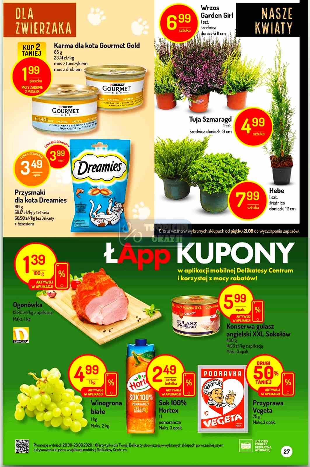 Gazetka promocyjna Delikatesy Centrum str. 27