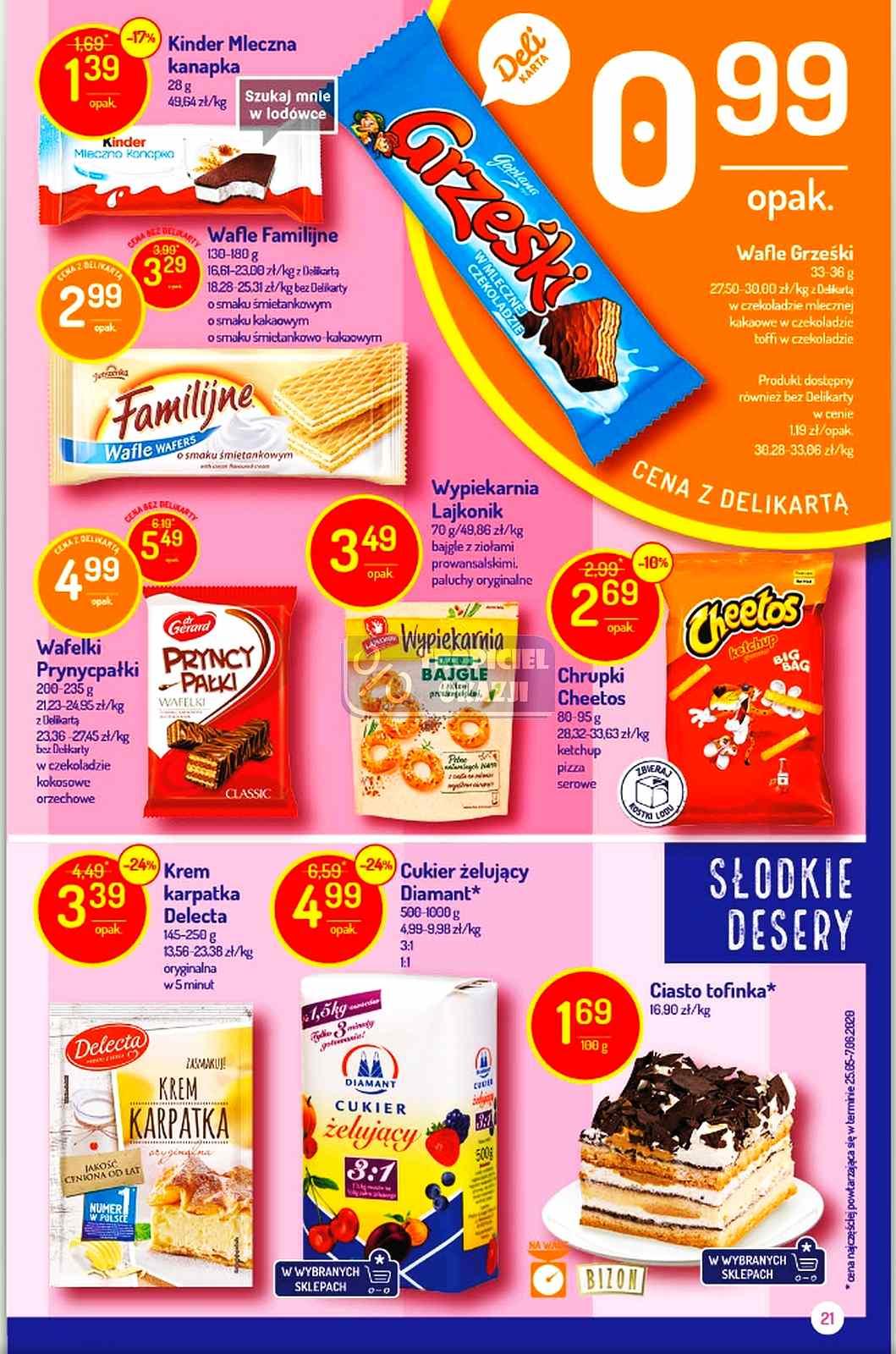 Gazetka promocyjna Delikatesy Centrum str. 21