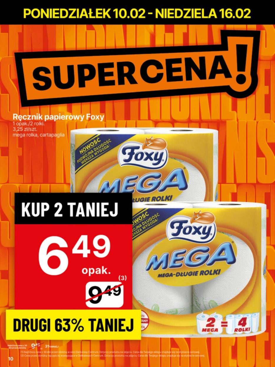 Gazetka promocyjna Delikatesy Centrum str. 10