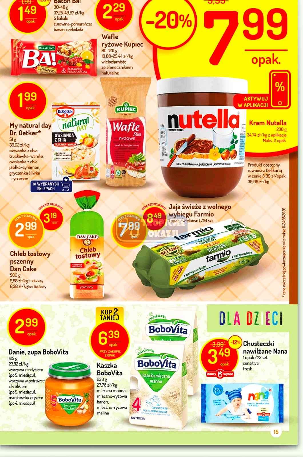 Gazetka promocyjna Delikatesy Centrum str. 15