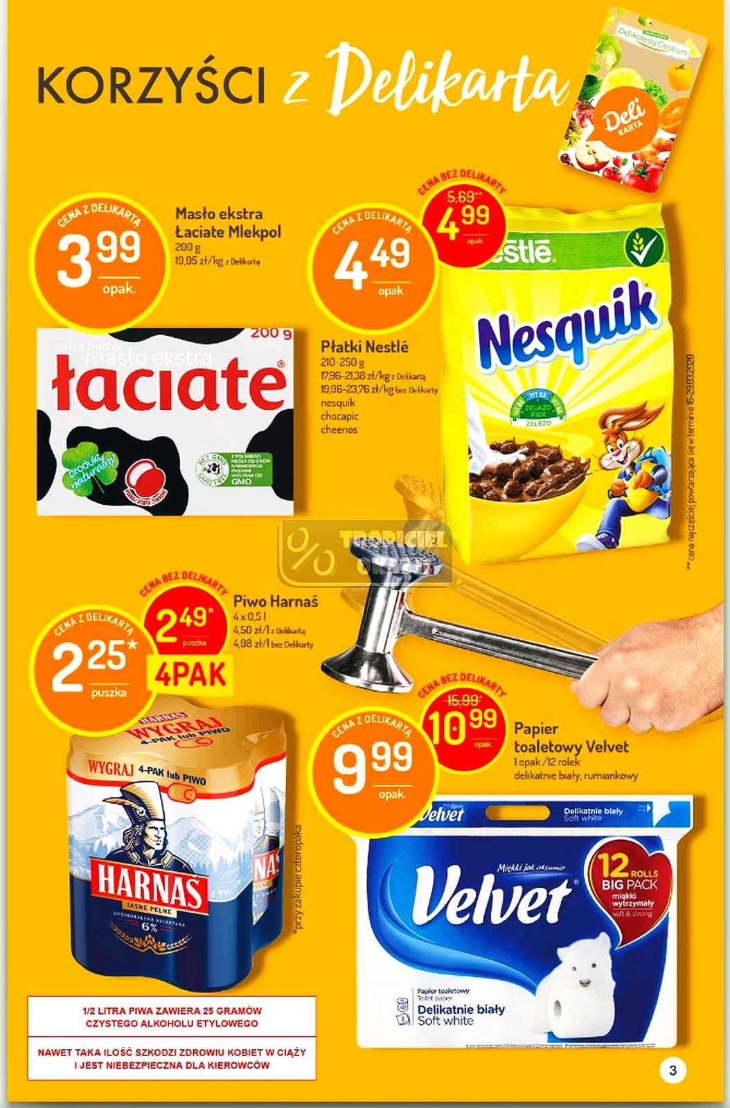 Gazetka promocyjna Delikatesy Centrum str. 3