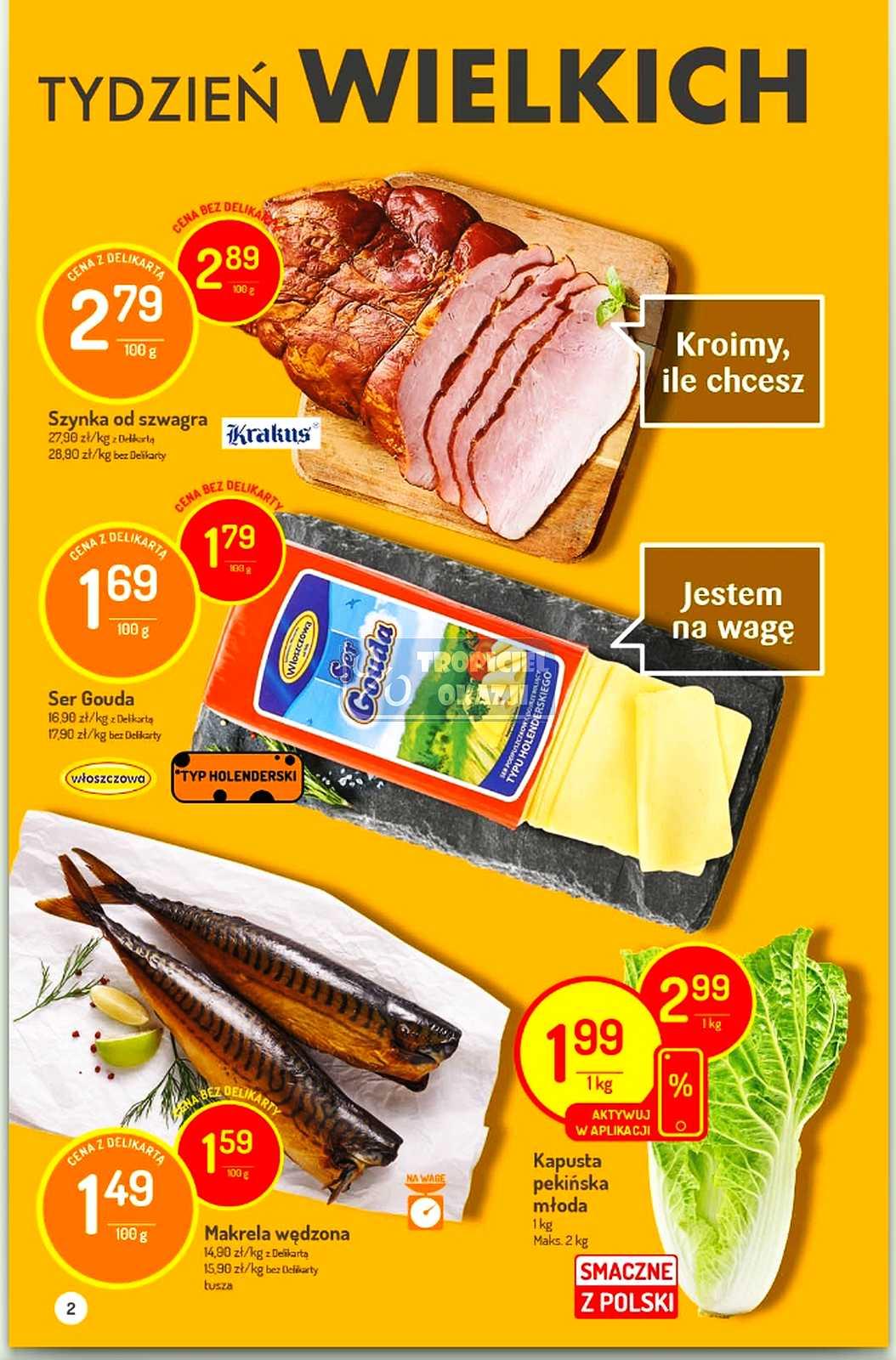 Gazetka promocyjna Delikatesy Centrum str. 2