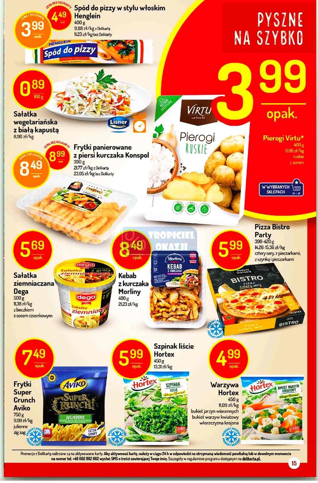 Gazetka promocyjna Delikatesy Centrum str. 15