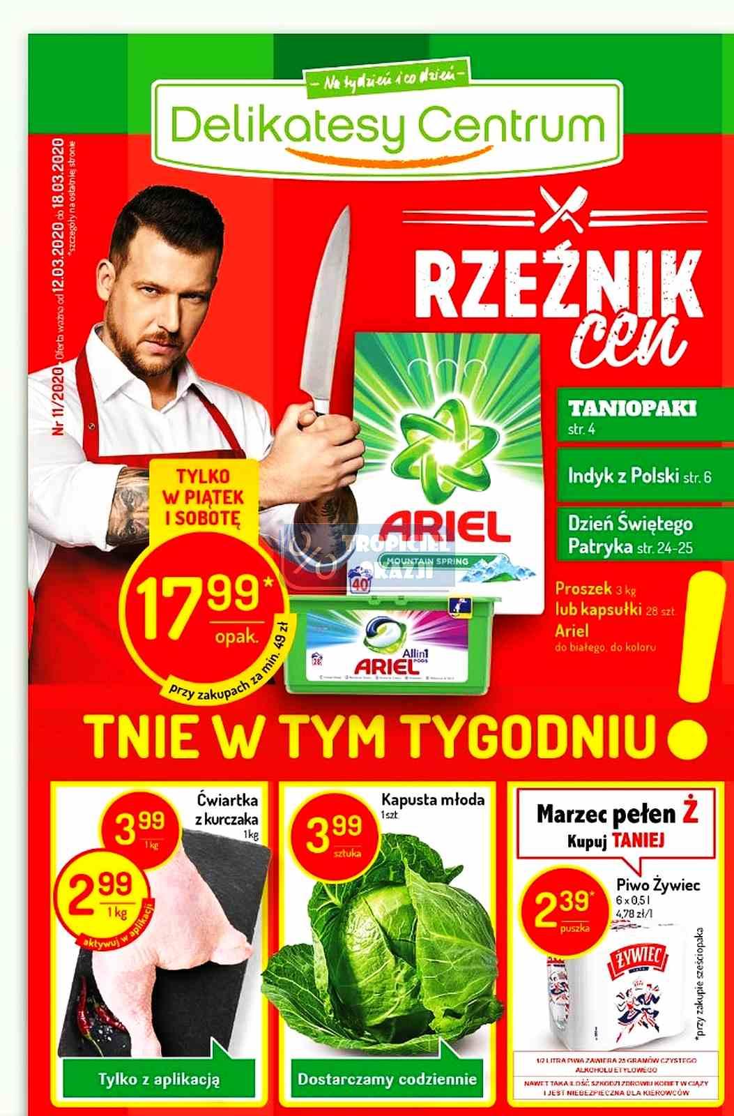 Gazetka promocyjna Delikatesy Centrum str. 1