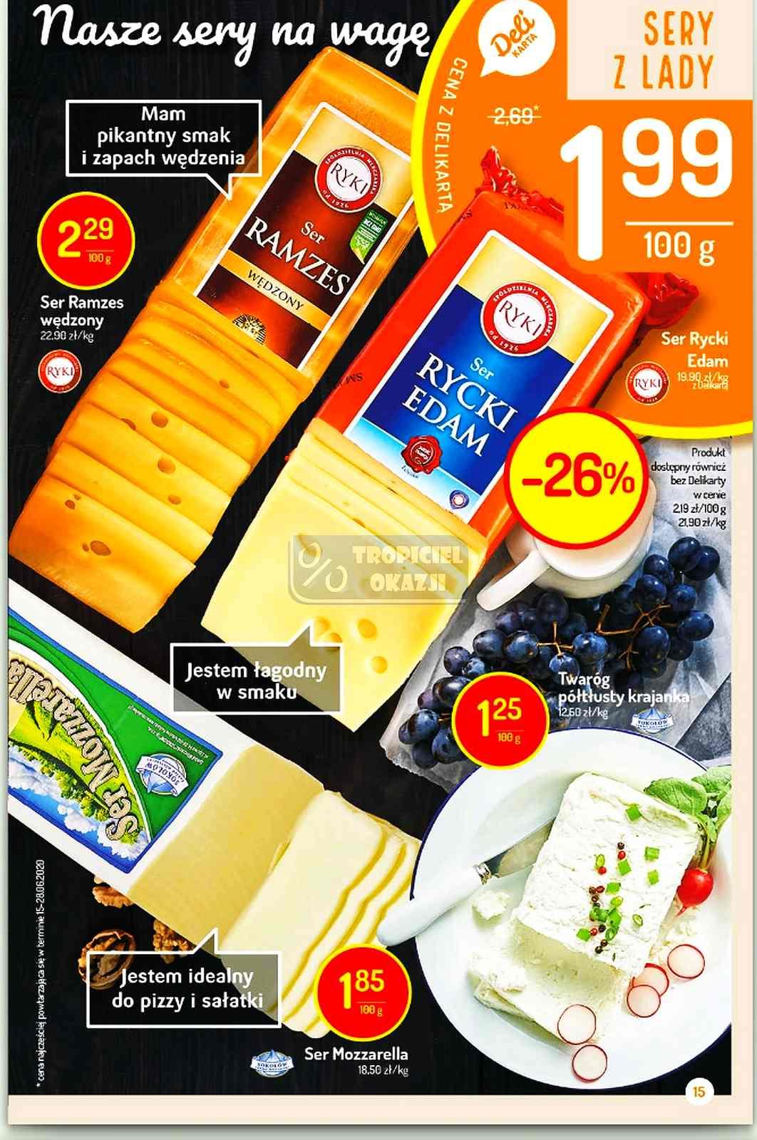 Gazetka promocyjna Delikatesy Centrum str. 15