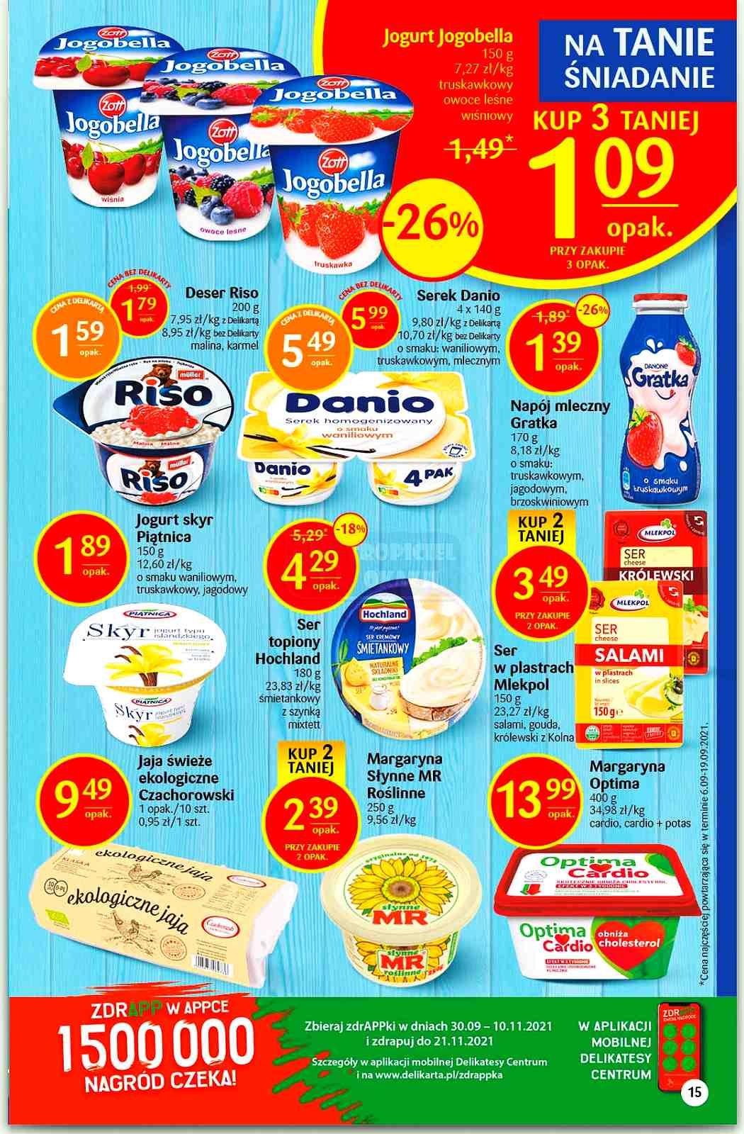 Gazetka promocyjna Delikatesy Centrum str. 15