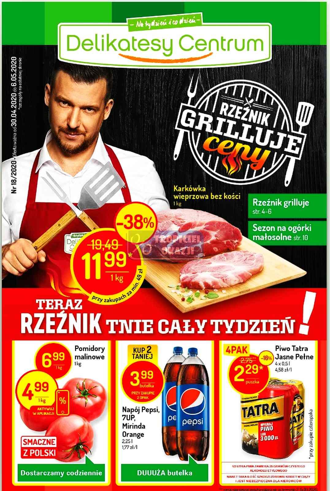 Gazetka promocyjna Delikatesy Centrum str. 1