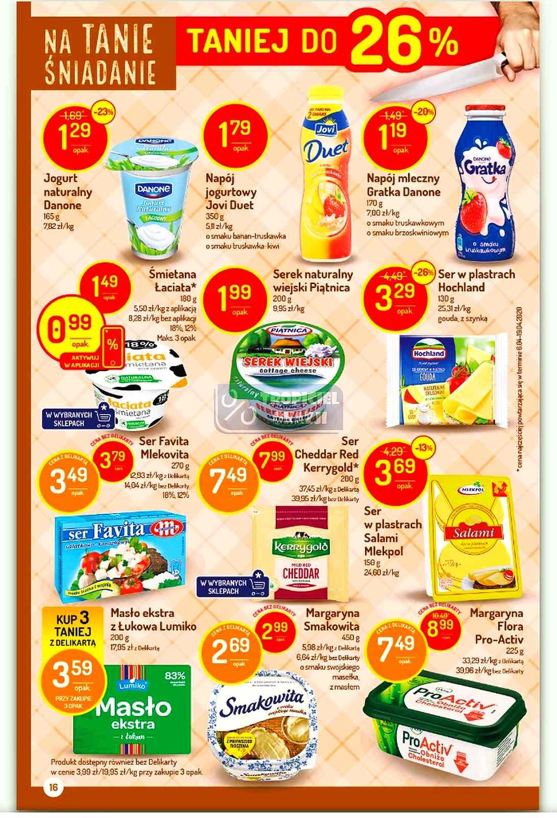 Gazetka promocyjna Delikatesy Centrum str. 16