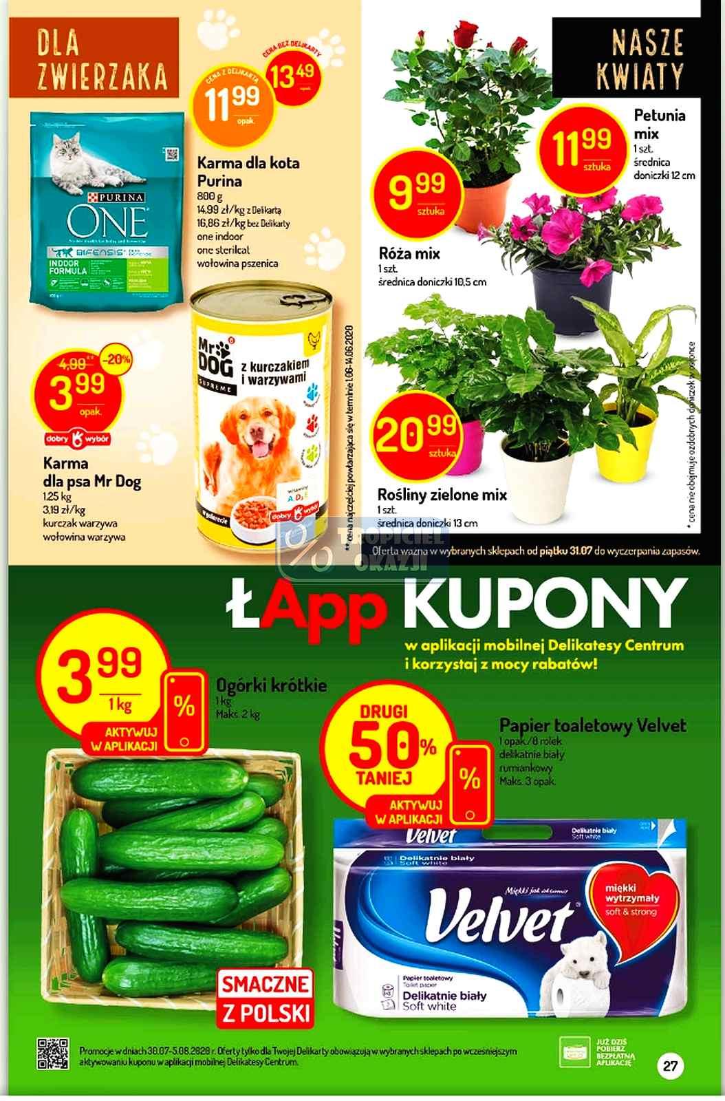 Gazetka promocyjna Delikatesy Centrum str. 27