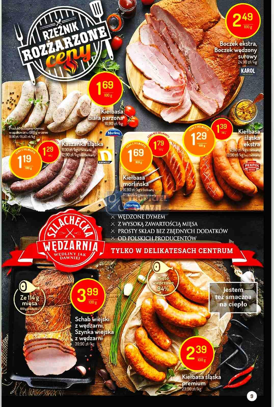Gazetka promocyjna Delikatesy Centrum str. 9