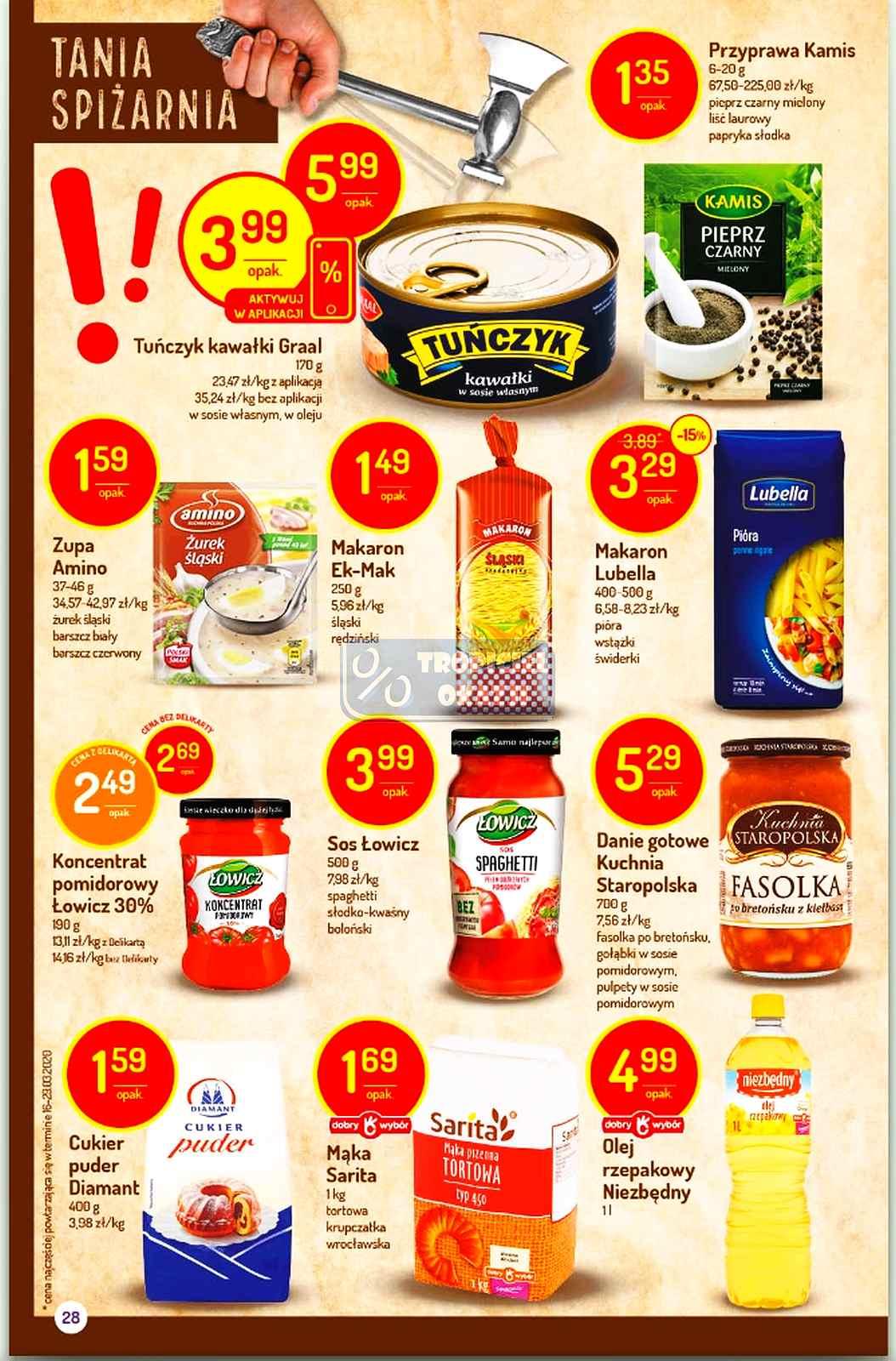 Gazetka promocyjna Delikatesy Centrum str. 28