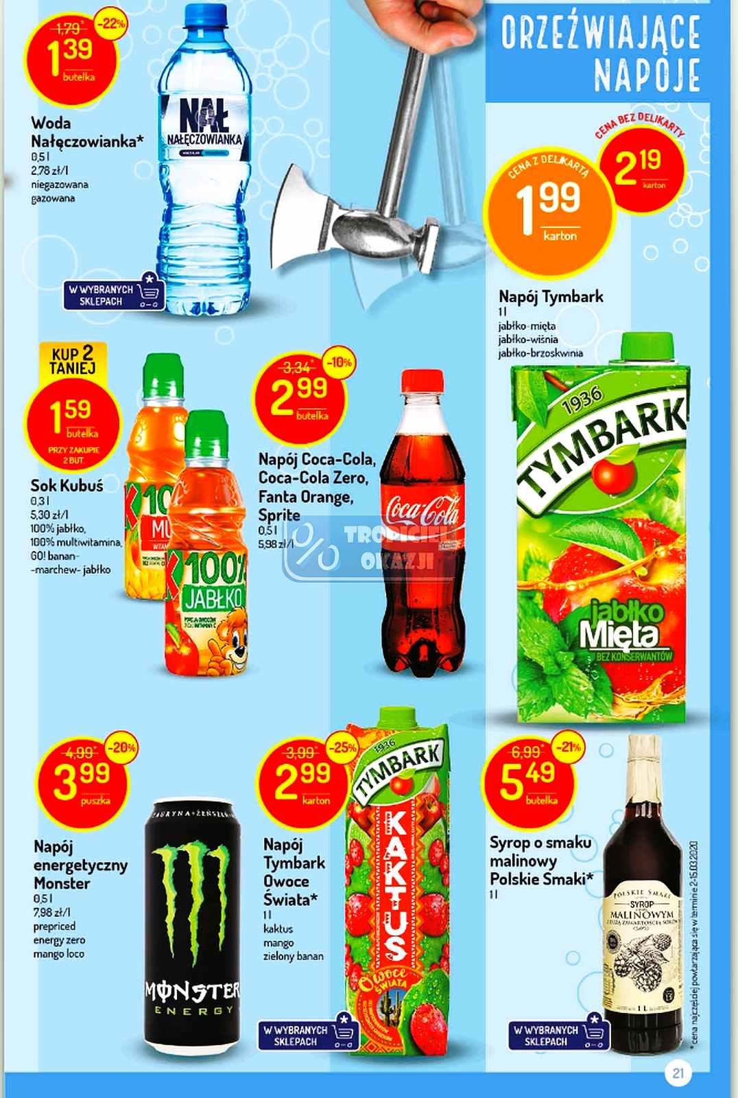 Gazetka promocyjna Delikatesy Centrum str. 21