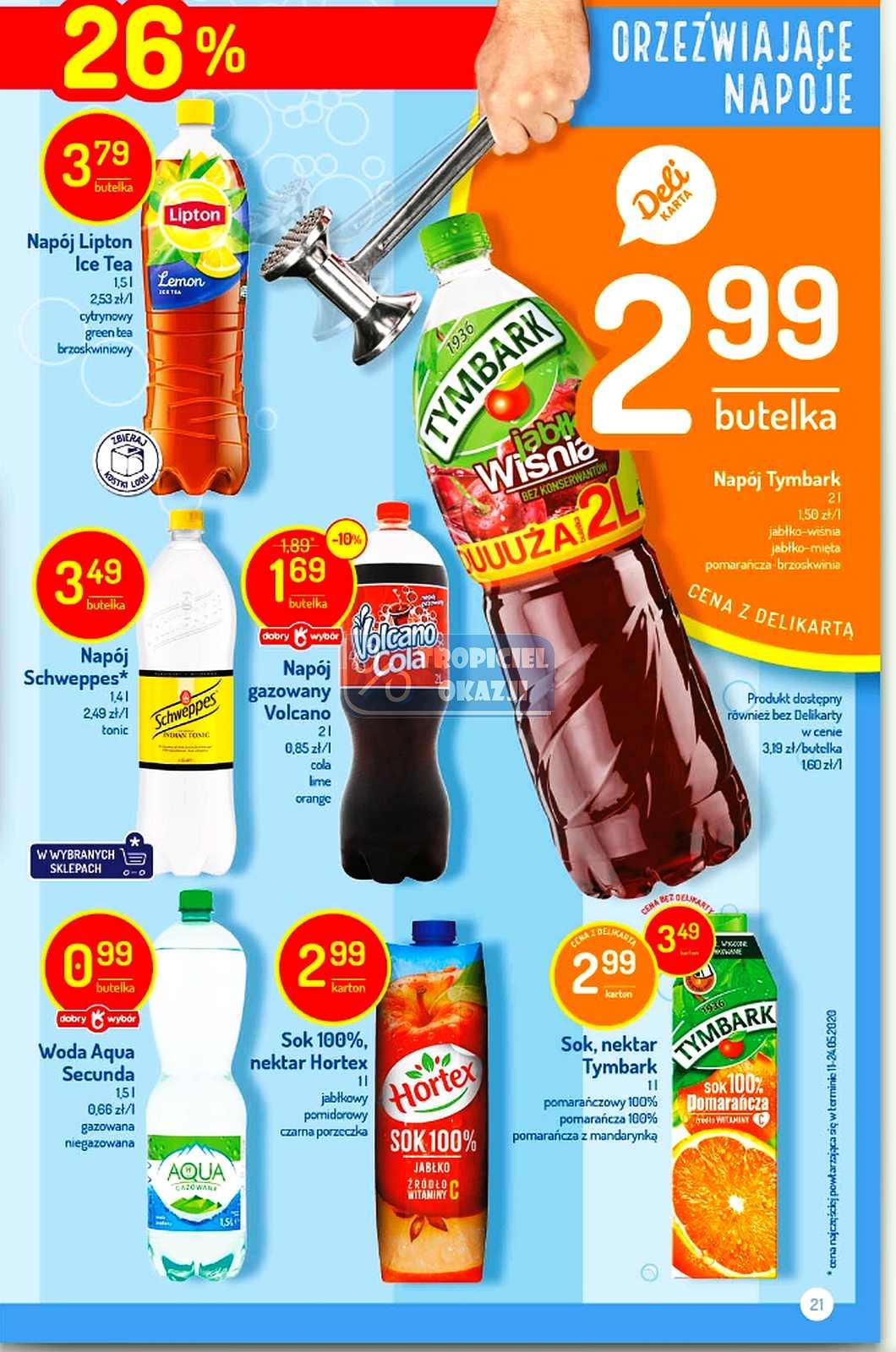 Gazetka promocyjna Delikatesy Centrum str. 21